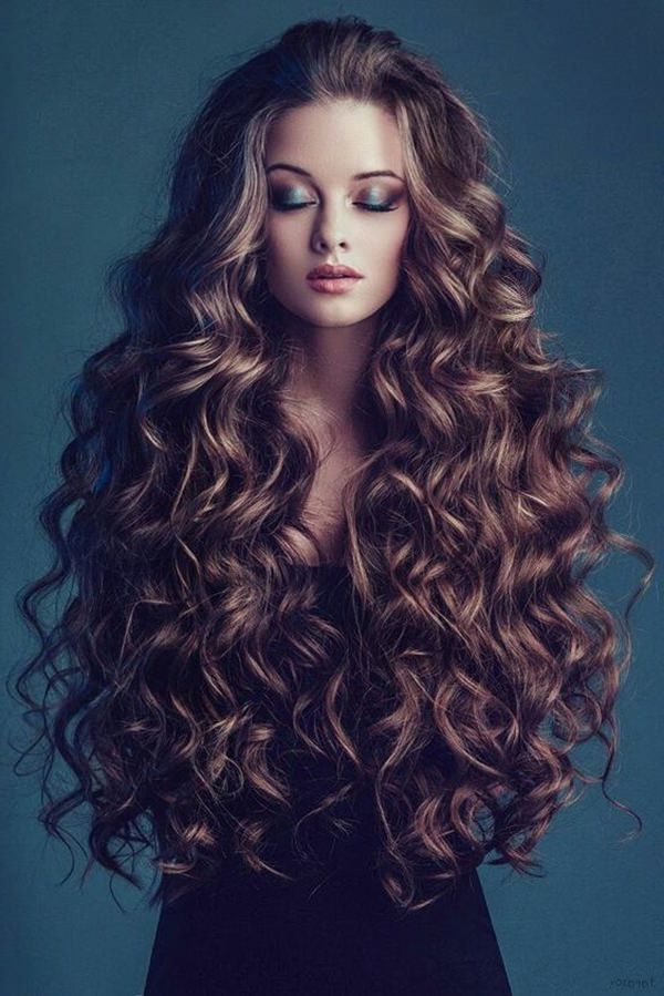 81 Stunning Curly Hairstyles For 2019 Short,medium & Long Curly In Curled Long Hair Styles (View 10 of 25)