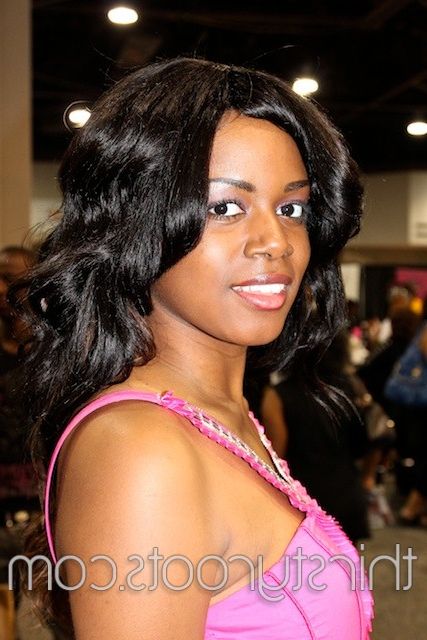 African American Long Hair Styles With Regard To Black American Long Hairstyles (View 20 of 25)