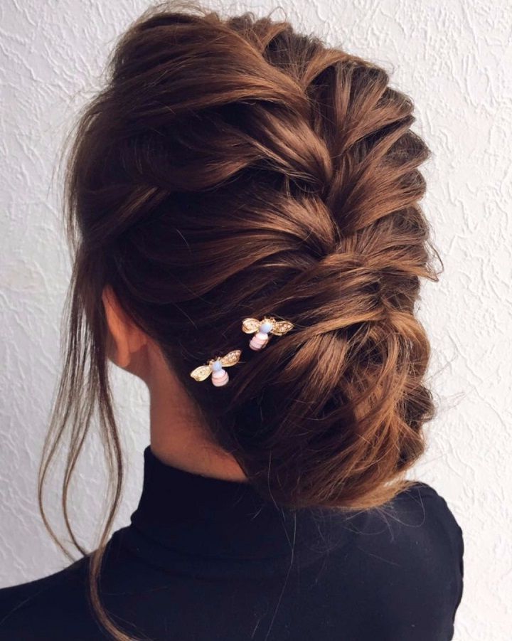 Beautiful Hairstyle Ideas To Inspire You | Braided Hairstyles | Hair Throughout Classic Roll Prom Updos With Braid (Photo 2 of 25)