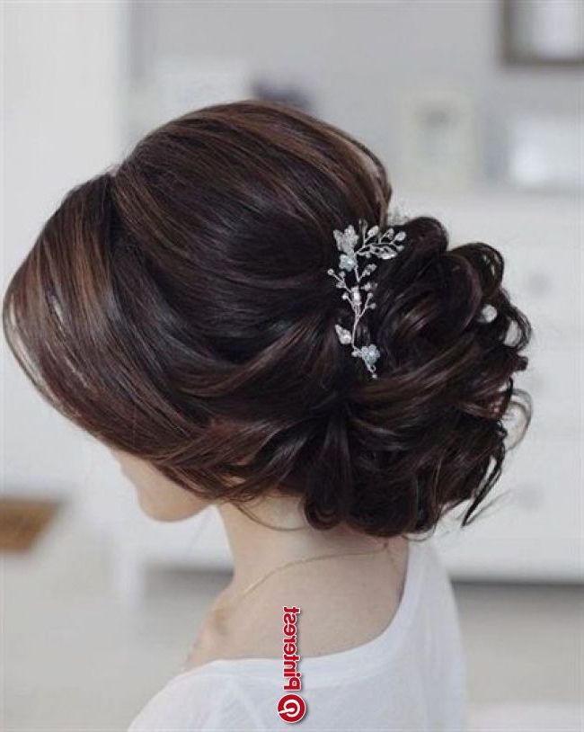 Beautiful Wedding Hair Updo To Inspire You – Wedding Updos For Long In Long Hairstyles Upstyles (View 22 of 25)