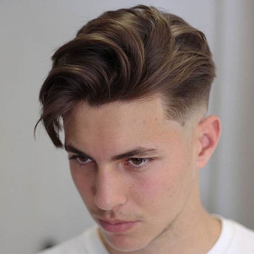 Best Men's Haircuts For Your Face Shape 2019 | Men's Hairstyles + With Long Hairstyles Off The Face (View 12 of 25)