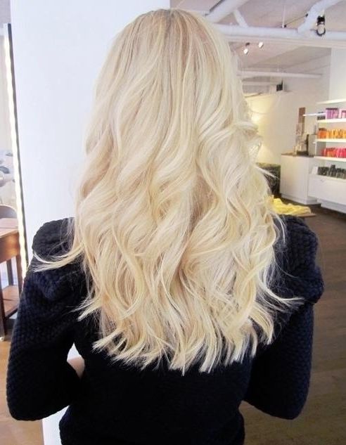 Blunt Hairstyles: Long Wavy Hair – Popular Haircuts Within Blunt Long Haircuts (Photo 10 of 25)