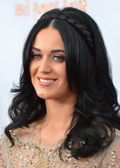 Braided Hairstyles For Long Hair: Katy Perry Haircut – Popular Haircuts Intended For Katy Perry Long Hairstyles (View 1 of 25)
