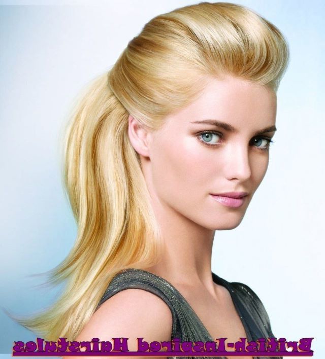 Charming Ladies Quiff Hairstyle – Women Hairstyles With Womens Long Quiff Hairstyles (View 11 of 25)