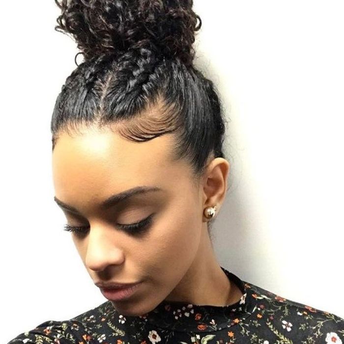 Check Out Our 24 Easy To Do Updos, Perfect For Any Occasion For Big Curly Bun Prom Updos (View 9 of 25)
