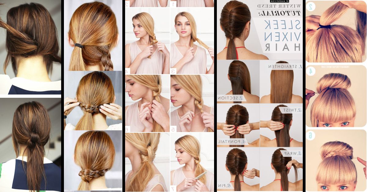 Classy To Cute: 25+ Easy Hairstyles For Long Hair For 2017 Throughout Long Hairstyles Diy (View 11 of 25)