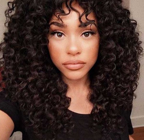Curly Hairstyles For Black Women, Natural African American Hairstyles Pertaining To Curly Long Hairstyles For Black Women (View 4 of 25)