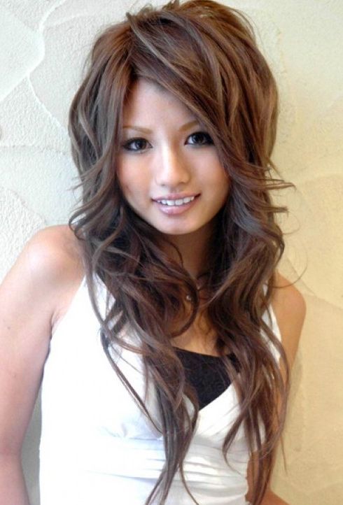Cute Asian Hairstyles For Girls: High Volume & Large Waves Inside Volume Long Hairstyles (View 22 of 25)