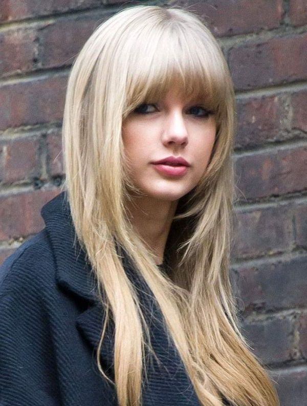 Cute Taylor Swift Long Hairstyles With Bangs | Lovely Hair | Layered For Taylor Swift Long Hairstyles (Photo 4 of 25)