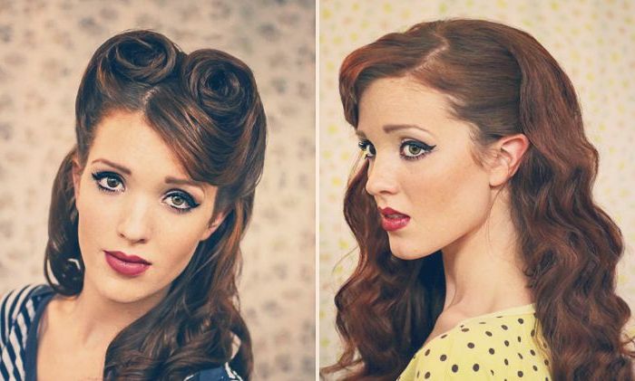Dark 50's Hair Styles | Tagged 50s Hairstyles For Long Hair Tutorial Inside 50s Long Hairstyles (View 3 of 25)