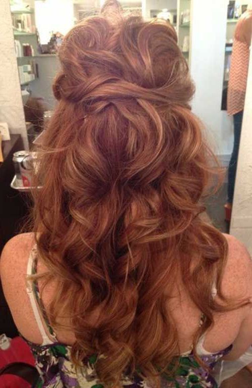 Different Hairstyles For Evening Parties | Gorgeous Hair | Curly Inside Long Hairstyles Evening (Photo 7 of 25)