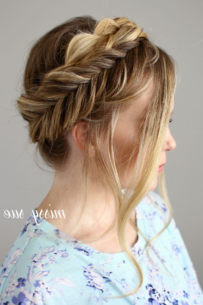 Dutch And Fishtail Crown Braid | Tangled | Cabello, Trenzas, Peinados With Regard To Tangled Braided Crown Prom Hairstyles (View 3 of 25)