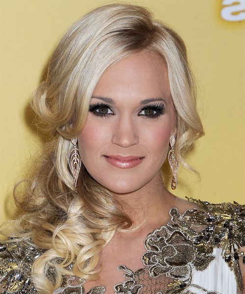Evening Hairstyle Ideas: Curls And Waves Inside Pinned Up Curls Side Swept Hairstyles (Photo 13 of 25)