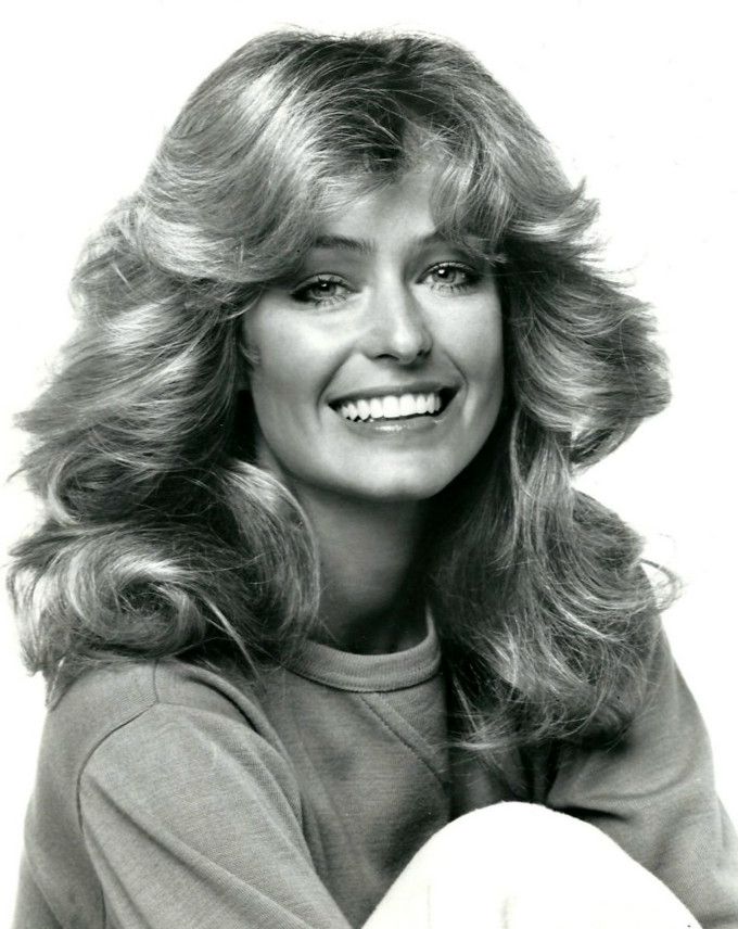 Feathered Hair – Wikipedia With Regard To Farrah Fawcett Like Layers For Long Hairstyles (View 10 of 25)
