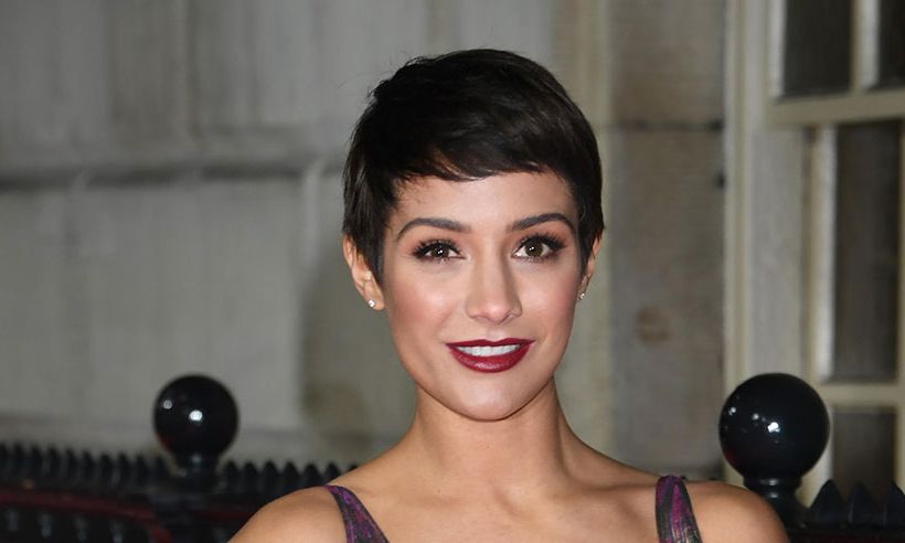 Frankie Bridge's Hairstyles Then And Now: From Long To Short, Pixie Inside Long Elfin Hairstyles (View 23 of 25)