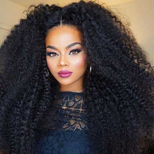 Glamorous 13 Long Hairstyles For Black Women 2016 2017 – Hairstyles Throughout Curly Long Hairstyles For Black Women (View 5 of 25)