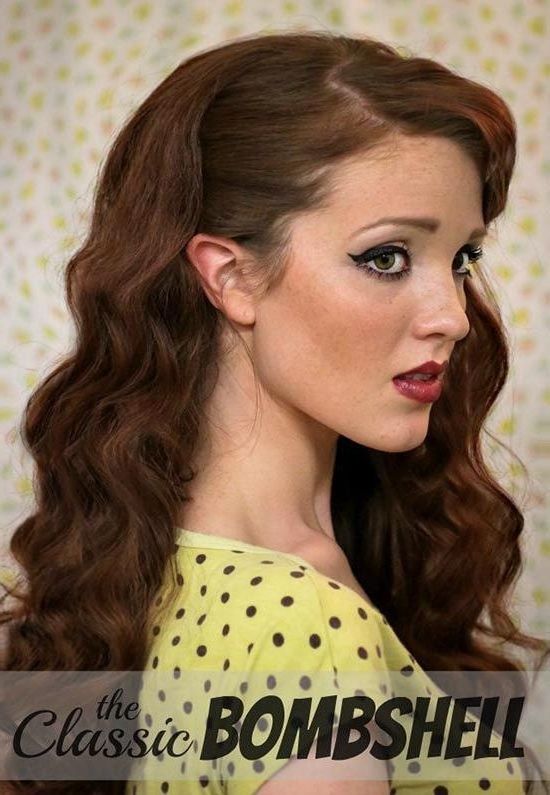 Hairstyles : Easy Vintage Hairstyles For Long Hair Easy Vintage Inside Easy Vintage Hairstyles For Long Hair (View 7 of 25)