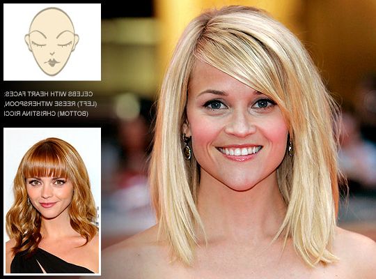 Hairstyles For Heart Shaped Faces – Do's And Dont's For Heart Shaped Face Long Hairstyles (View 20 of 25)