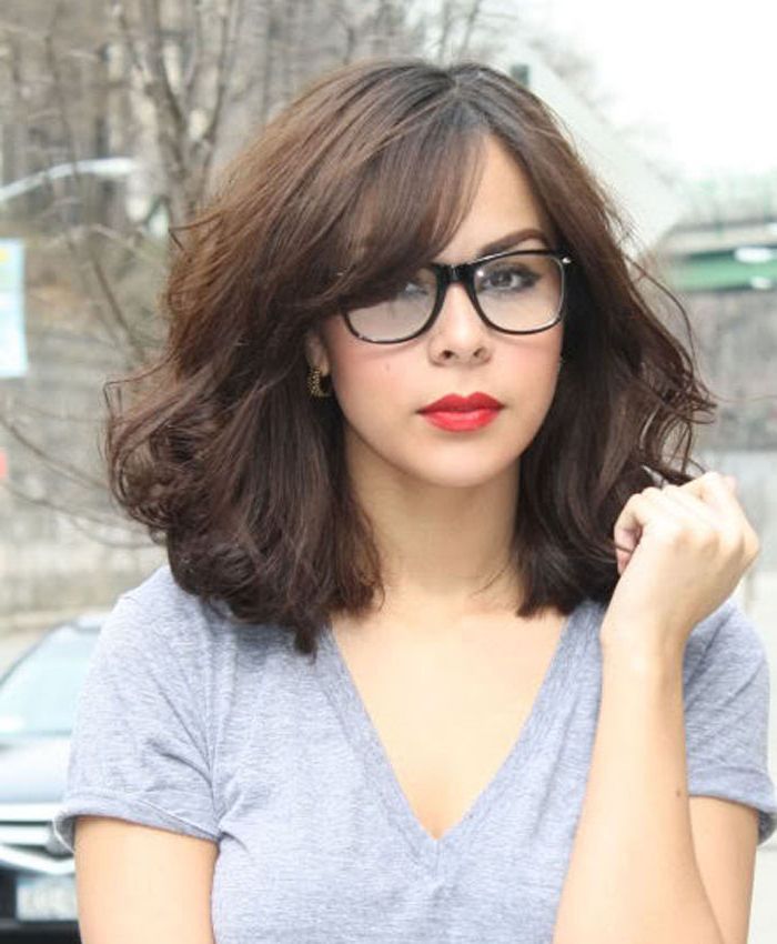 Hairstyles : Long Hairstyles With Glasses Unique 100 Cute In Cute Long Hairstyles With Bangs (Photo 23 of 25)