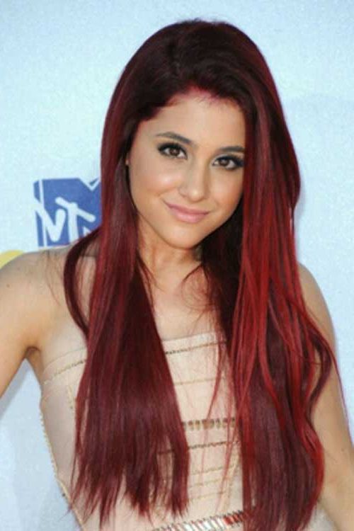 Hairstyles : Straight Red Hair Marvelous 12 More Red Long Hairstyles Throughout Red Long Hairstyles (Photo 2 of 25)