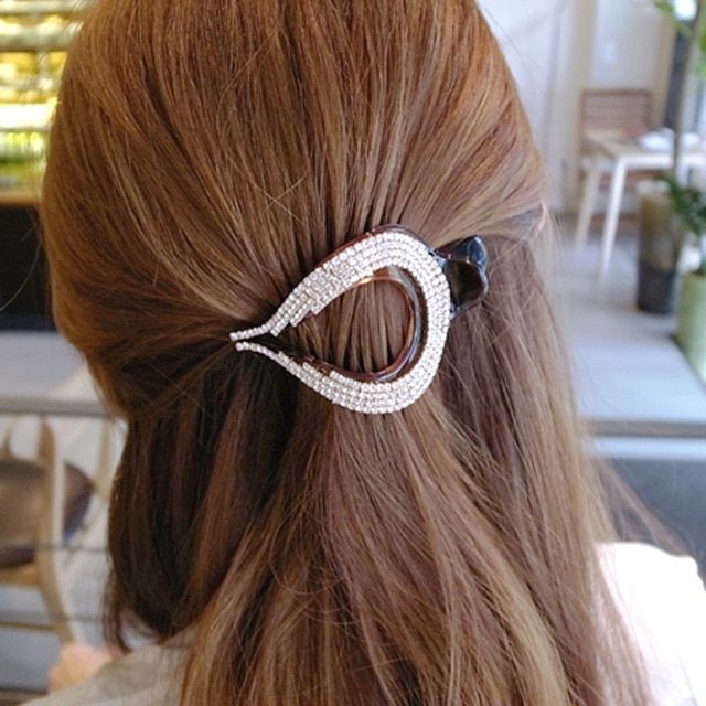 Heart Hairpin Hair Accessories For Women Large Hair Claw Thick Hair For Hair Clips For Thick Long Hair (Photo 2 of 25)