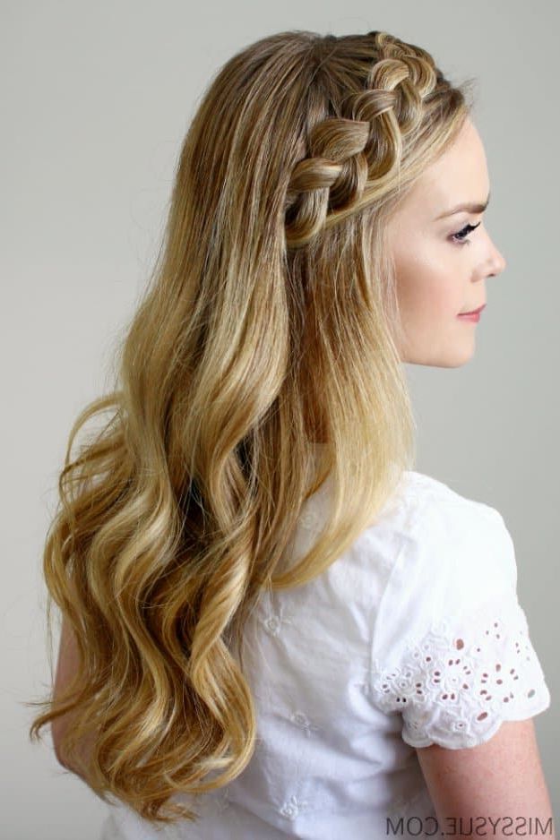 Homecoming Dance Hairstyles Inspiration Perfect For The Queen Inside Long Hairstyles For Homecoming (View 14 of 25)