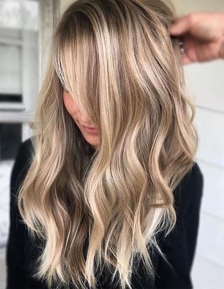 Hottest Hair Color Trends For Long Hairstyles 2018 Ideas | Throughout Long Hairstyles Colours (View 12 of 25)