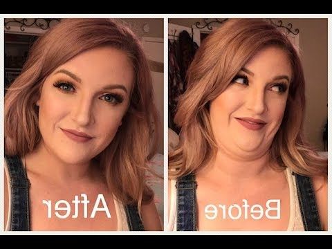 How I Conceal My "double Chin" – Youtube Throughout Long Hairstyles To Hide Double Chin (Photo 20 of 25)