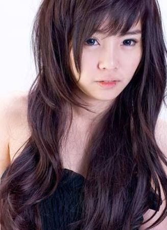 Image Result For Long Hair With Lots Of Layers And Side Bangs Inside Long Haircuts Layers And Side Bangs (View 17 of 25)