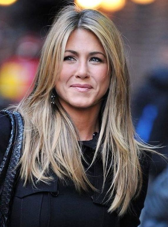 Jennifer Aniston Hairstyles Through The Years Pertaining To Jennifer Aniston Long Haircuts (View 1 of 25)