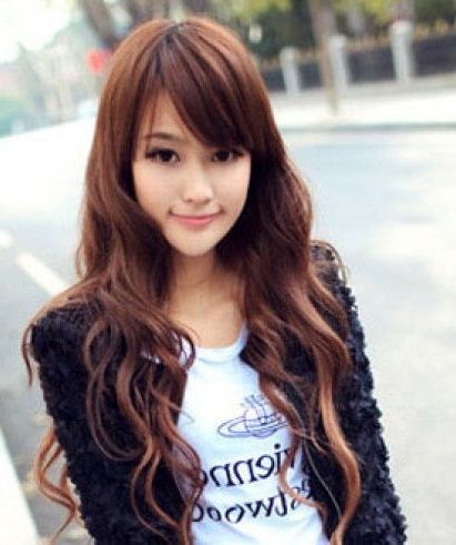 Korean Girl Long Hairstyle | The Best Korean Hairstyles For Women Inside Long Hairstyles Asian Girl (Photo 3 of 25)
