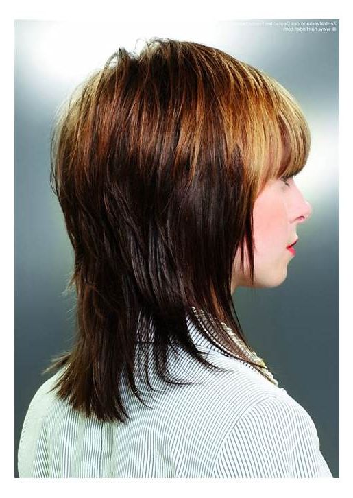 Layered Bob Haircuts Front And Back View With Bangs Style 2019 Inside Long Haircuts From The Back (View 9 of 25)
