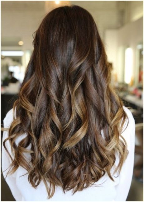 Long, Curls Hairstyles Back View: Trendy Haircuts – Popular Haircuts Regarding Long Haircuts From The Back (View 3 of 25)
