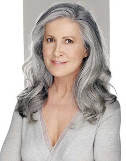 Long Grey Hairstyles 20 Hairstyles For Older Women | Hairstyles Ideas With Regard To Hairstyles For Older Women With Long Hair (View 15 of 25)