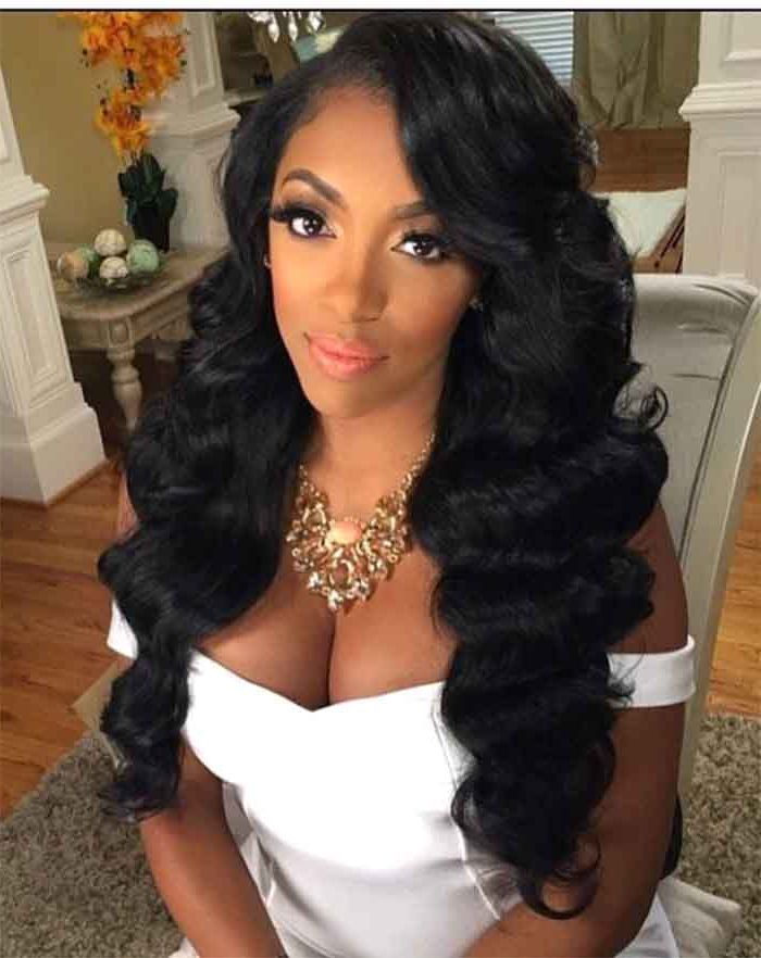 Long Hair Style For Black Women – Oscarhair – 100% Vietnam Remy Hair Intended For Long Hairstyles For Black Women (Photo 18 of 25)