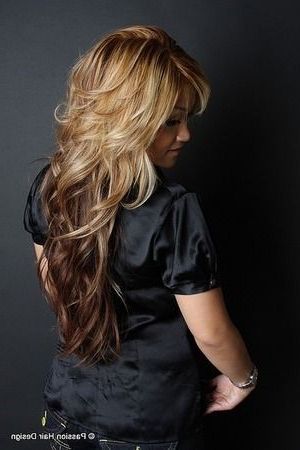 Long Hair With Short Layers. | Hair | Curly Hair Styles, Haircuts With Regard To Long Hairstyles With Short Layers On Top (Photo 7 of 25)