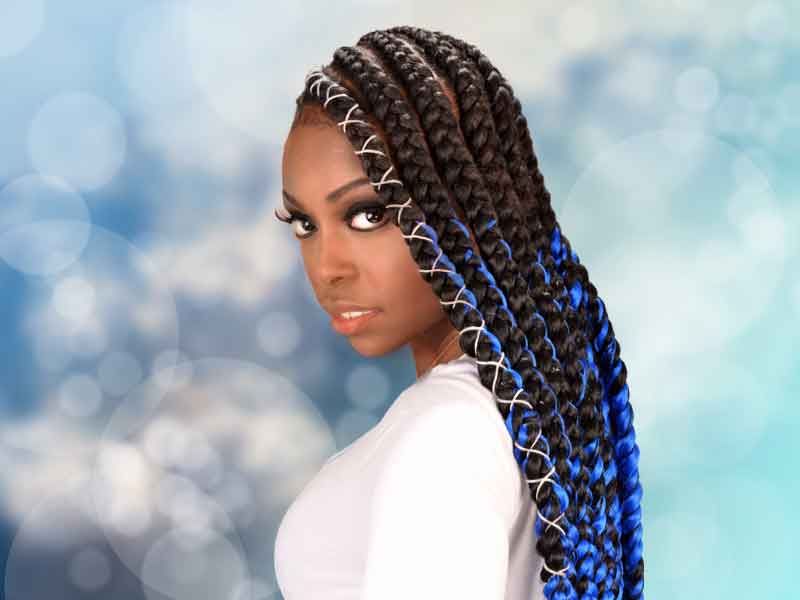 Long, Lemonade Braid Extensions From Jameka Davenport Throughout Long Hairstyles Extensions (View 22 of 25)