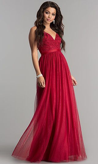 Long Prom Dresses And Formal Prom Gowns – Promgirl In Princess Like Side Prom Downdos (Photo 1 of 25)