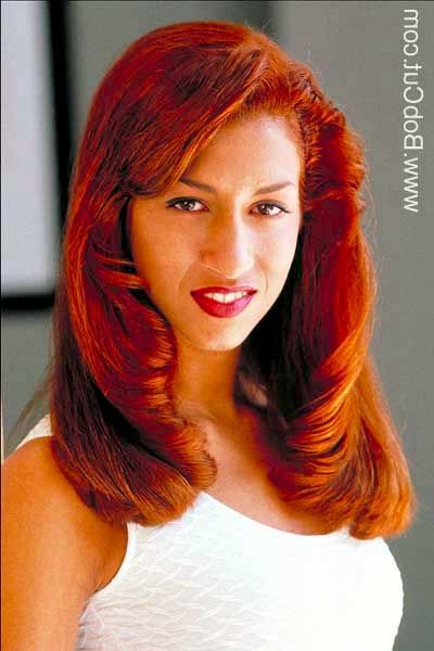 Long Red Hair With Bangs | Cool Hairstyles Throughout Red Long Hairstyles (Photo 25 of 25)