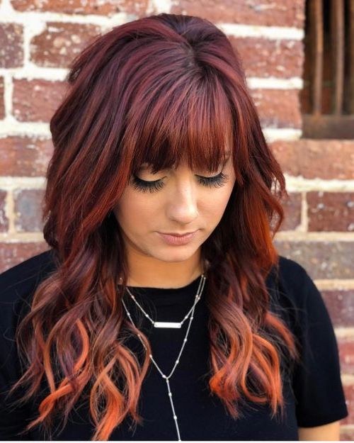 Long Shag Haircuts: 36 Examples For 2019 Within Long Hairstyles For Red Hair (Photo 22 of 25)