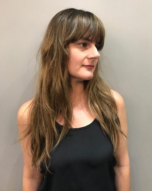 Long Shag Haircuts: 36 Examples For 2019 Within Shaggy Layered Haircuts For Long Hair (Photo 25 of 25)