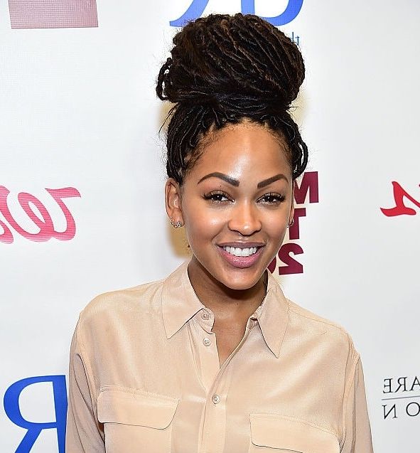 Mane Move: Meagan Good Brings Back Faux Locs With Regard To Meagan Good Long Hairstyles (View 13 of 25)