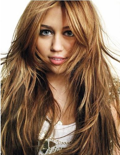 Miley Cyrus Choppy Long Hairstyles 2012 – Popular Haircuts Pertaining To Choppy Long Layered Hairstyles (Photo 23 of 25)