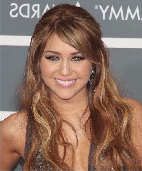 Miley Cyrus Long Hairstyles 2012 – Popular Haircuts With Miley Cyrus Long Hairstyles (View 4 of 25)