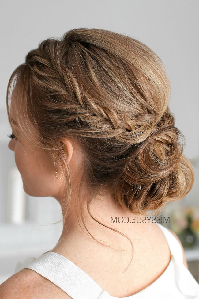 Missy Sue | Beauty & Style Throughout Classic Roll Prom Updos With Braid (View 15 of 25)