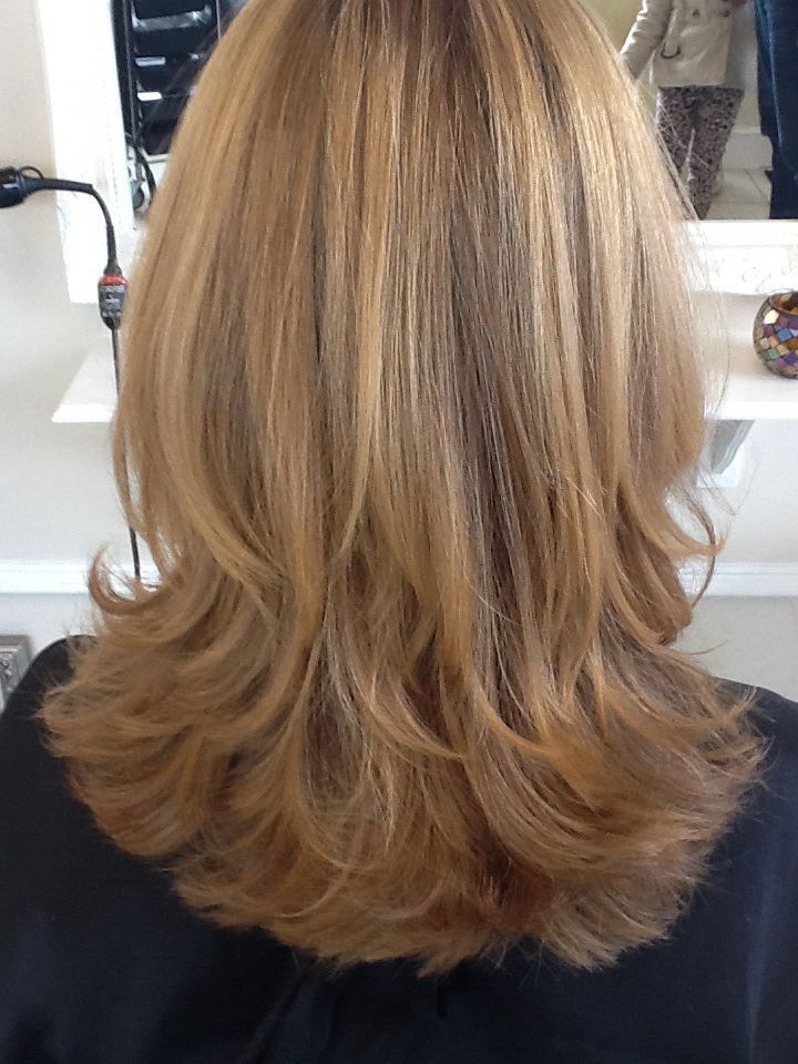 Multi Tone Highlights & Long Graduation Cutvicki X | My Style Intended For Graduated Long Haircuts (View 19 of 25)