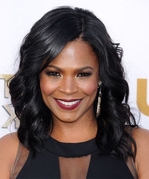 Nia Long Medium Wavy Formal Hairstyle – Black Hair Color | Wedding For Nia Long Hairstyles (View 1 of 25)