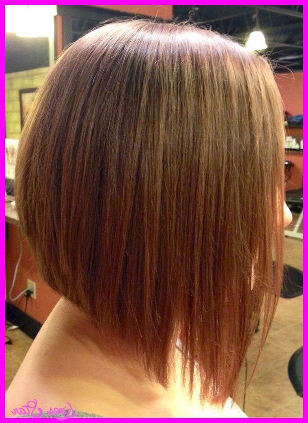 Nice Long Angled Bob Haircut Back View | Lives Star In 2019 | Long Pertaining To Long Inverted Bob Back View Hairstyles (View 4 of 25)