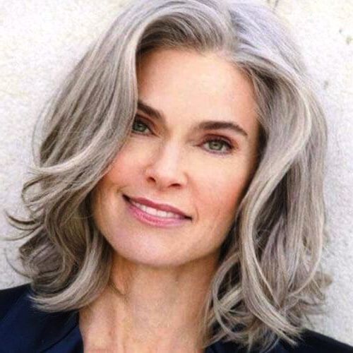 Older Women – Within Long Hairstyles For Women Over 50 (Photo 11 of 25)