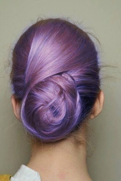 Pantone Color Of The Year 2014 – Radiant Orchid Beauty } | Hair Pertaining To Sculpted Orchid Bun Prom Hairstyles (View 23 of 25)